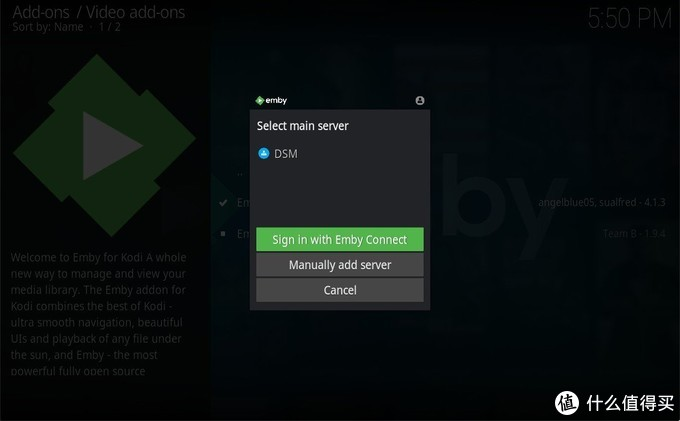 群晖+Kodi+emby一步一步打造家庭多媒体中心