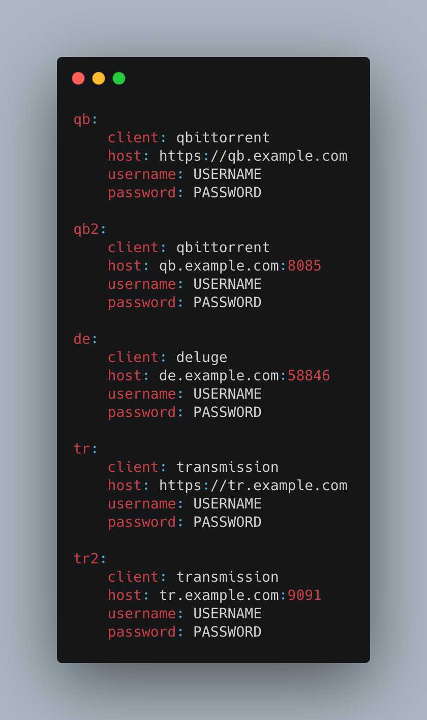 config config