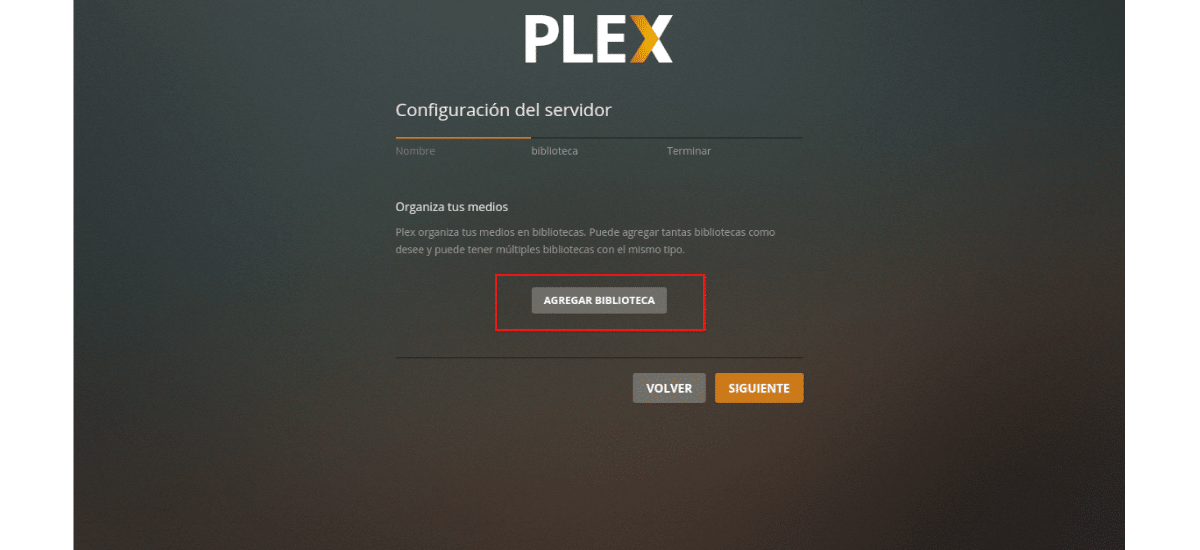 将库添加到Plex